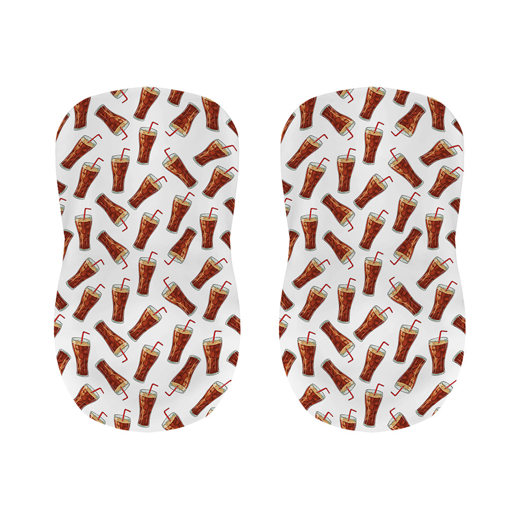 Cola Pattern Print Bar Stool Covers