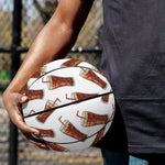 Cola Pattern Print Basketball