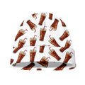 Cola Pattern Print Beanie