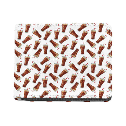 Cola Pattern Print Bifold Wallet