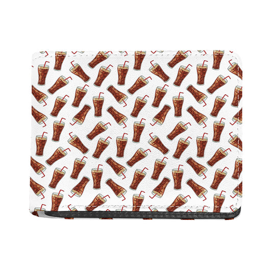 Cola Pattern Print Bifold Wallet