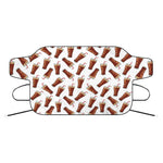 Cola Pattern Print Car Windshield Snow Cover