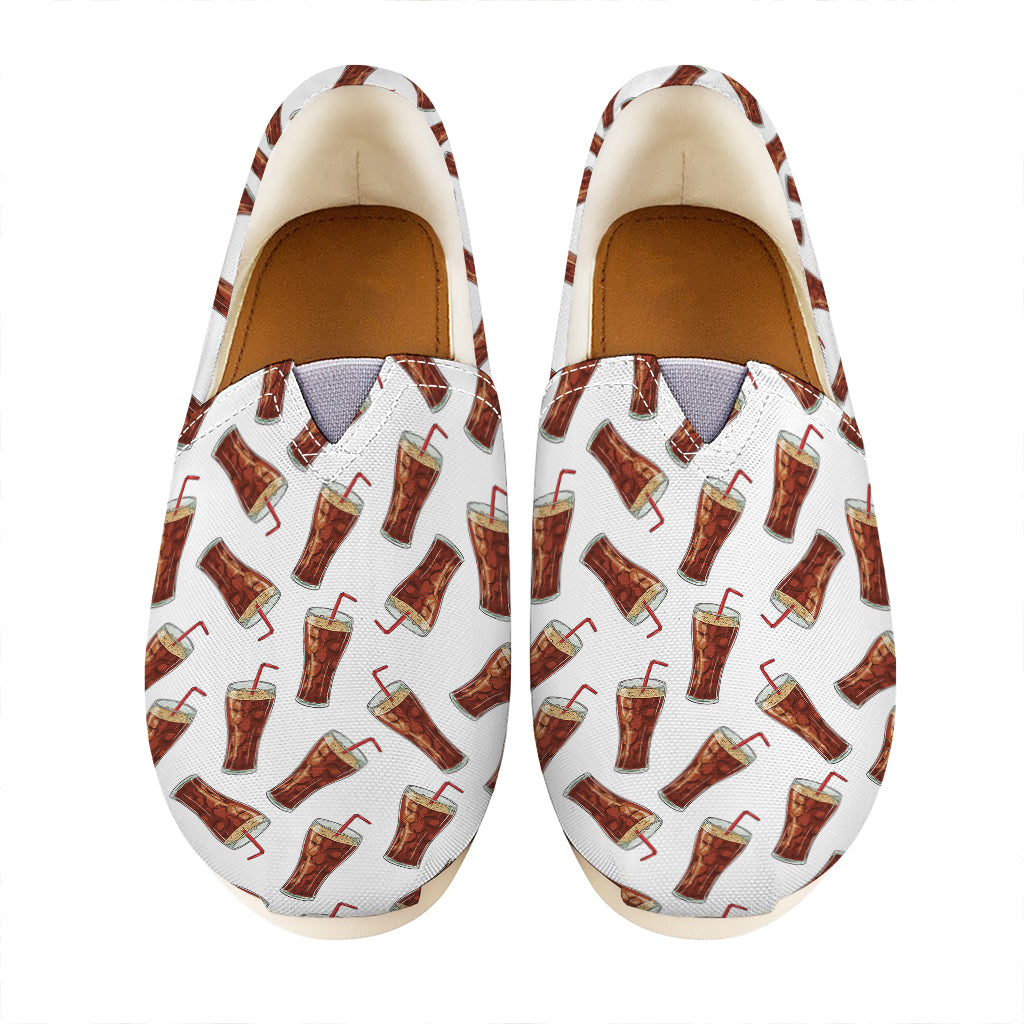 Cola Pattern Print Casual Shoes