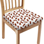 Cola Pattern Print Chair Cushion Cover