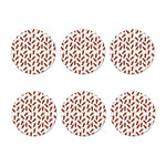 Cola Pattern Print Coaster Set