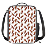 Cola Pattern Print Crossbody Lunch Bag