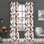 Cola Pattern Print Curtain