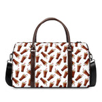 Cola Pattern Print Duffle Bag