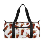 Cola Pattern Print Gym Bag