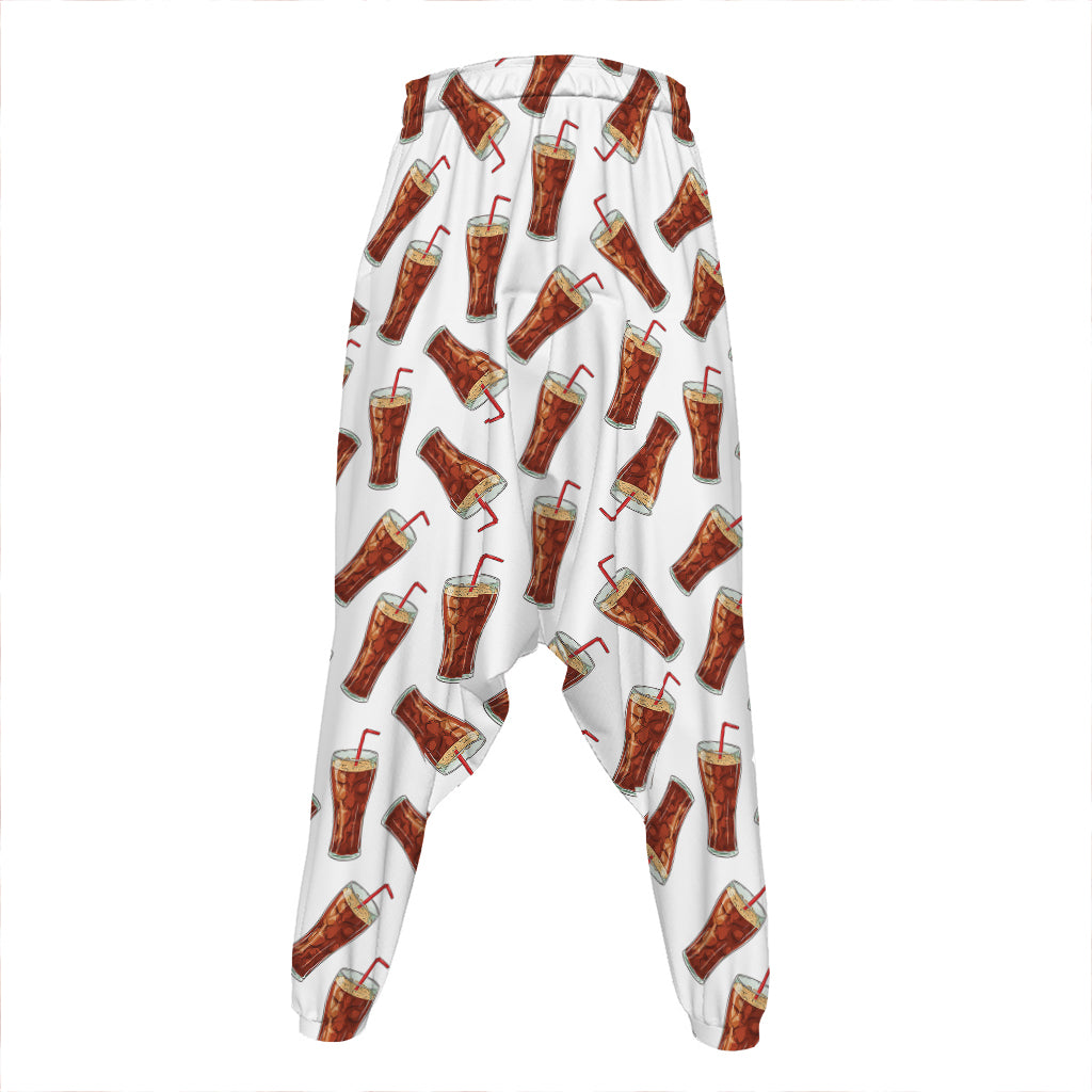 Cola Pattern Print Hammer Pants