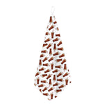 Cola Pattern Print Hand Towel
