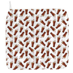 Cola Pattern Print Hand Towel
