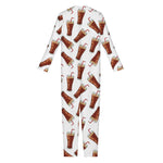 Cola Pattern Print Jumpsuit