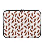 Cola Pattern Print Laptop Sleeve