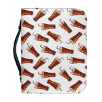Cola Pattern Print Leather Bible Cover