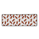 Cola Pattern Print Long Kitchen Mat