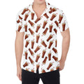 Cola Pattern Print Men's Shirt