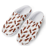 Cola Pattern Print Mesh Casual Shoes