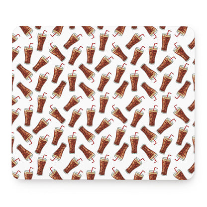 Cola Pattern Print Mouse Pad