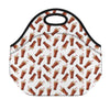 Cola Pattern Print Neoprene Lunch Bag