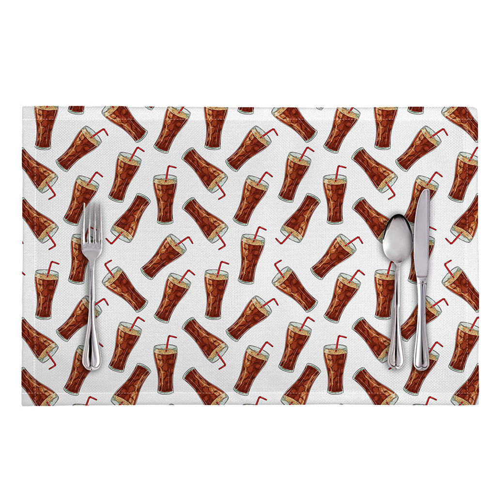 Cola Pattern Print Placemat