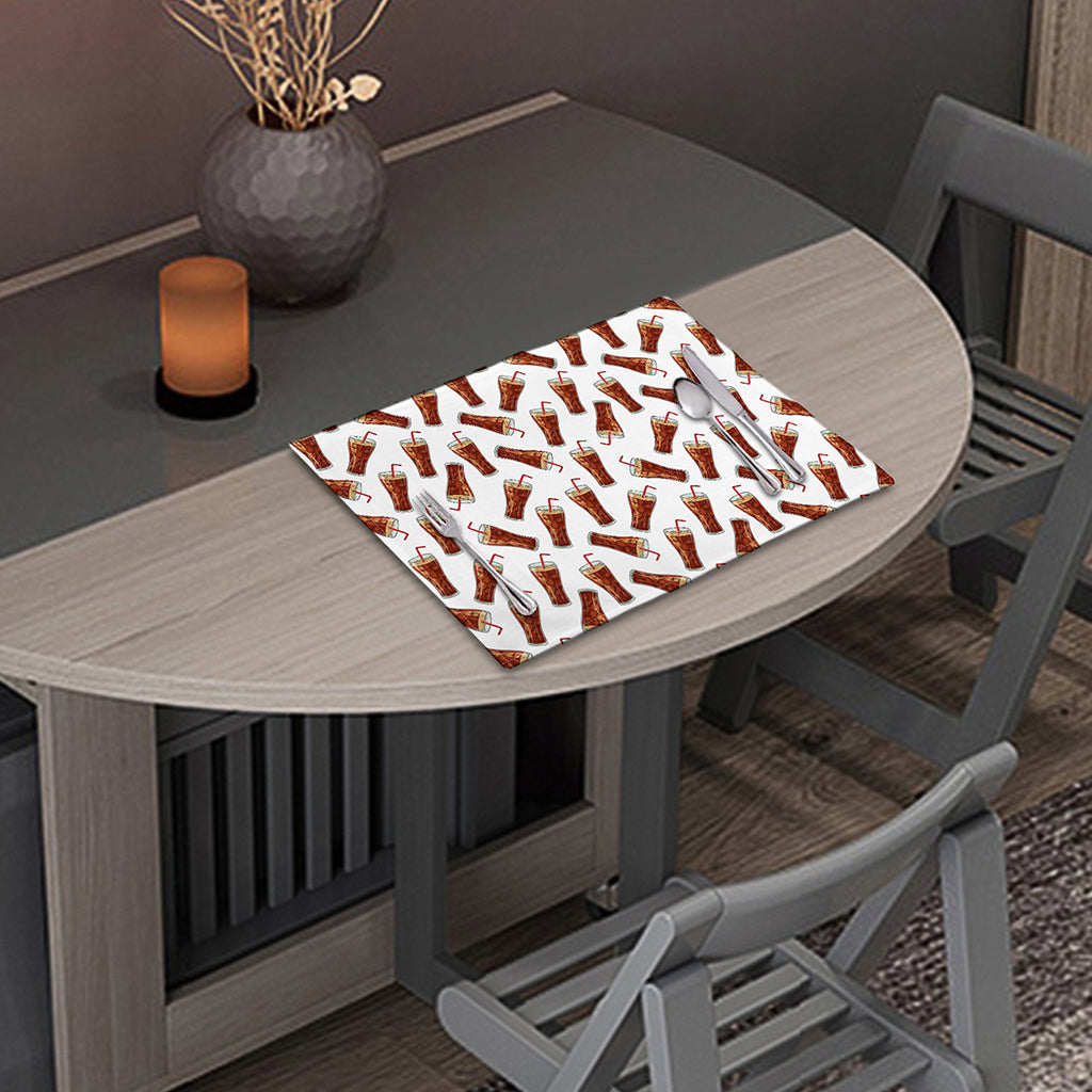 Cola Pattern Print Placemat