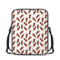 Cola Pattern Print Rectangular Crossbody Bag