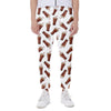 Cola Pattern Print Scuba Joggers