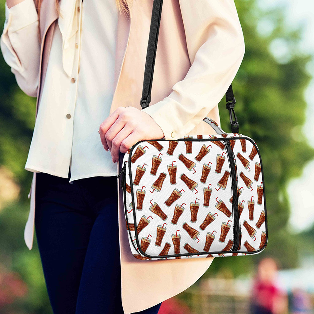 Cola Pattern Print Shoulder Strap Bible Bag