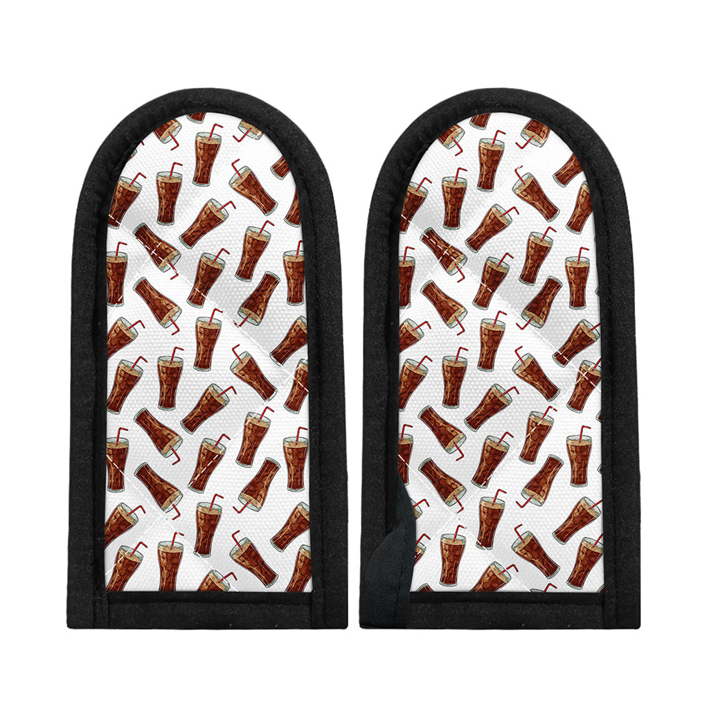 Cola Pattern Print Skillet Handle Cover