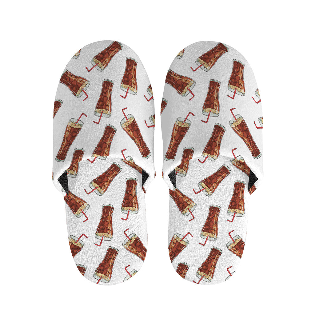 Cola Pattern Print Slippers