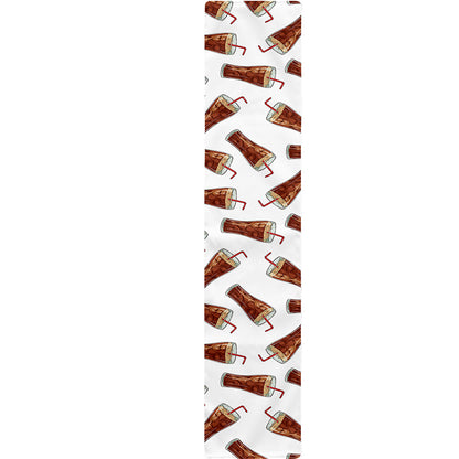 Cola Pattern Print Table Runner