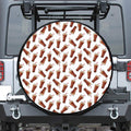 Cola Pattern Print Tire Cover