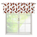 Cola Pattern Print Window Valance