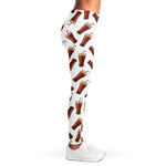 Cola Pattern Print Women's Leggings