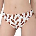 Cola Pattern Print Women's Panties