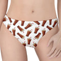 Cola Pattern Print Women's Thong