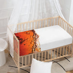 Cola Print Baby Crib Sheet
