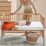 Cola Print Baby Crib Sheet