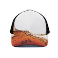 Cola Print Black Mesh Trucker Hat
