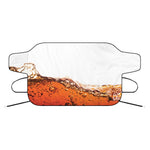 Cola Print Car Windshield Snow Cover