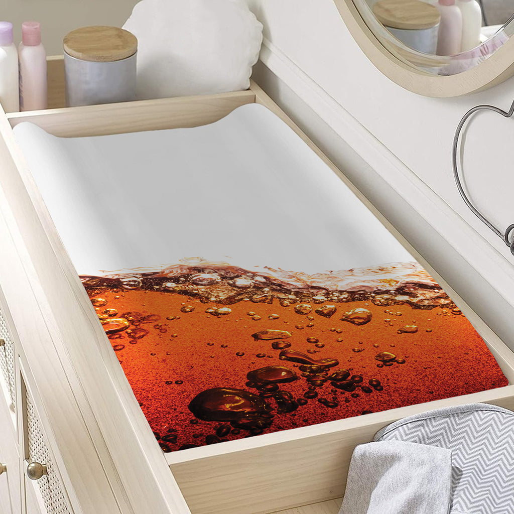 Cola Print Changing Pad Cover