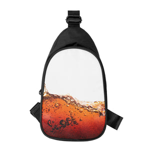 Cola Print Chest Bag