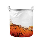 Cola Print Collapsible Laundry Basket