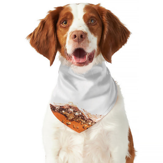 Cola Print Dog Bandana