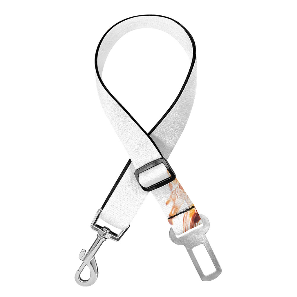Cola Print Dog Seat Belt