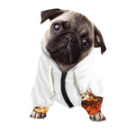 Cola Print Dog Zip Up Hoodie