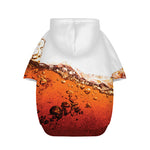 Cola Print Dog Zip Up Hoodie