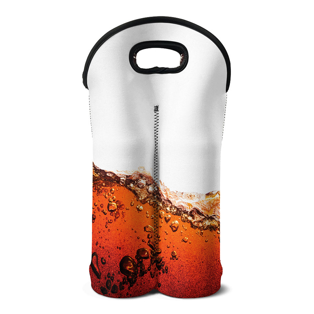 Cola Print Double Neoprene Wine Tote