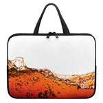 Cola Print Laptop Sleeve With Handle